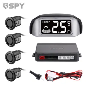 SPY Hot Sale 12V Universal Wireless LCD 4 Sensors Car Reverse Parking Sensor Kit System