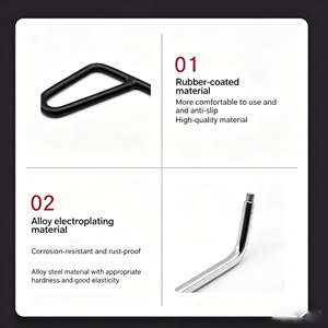 Kit de herramientas para reparación de abolladuras de coches AUTO: Localizador de abolladuras, gancho y puntas de palanca intercambiables - Product Image 3