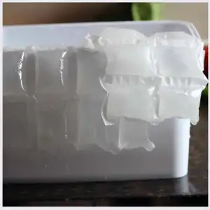 Ready To Ship 24 Cells Dry Ice Pack Sheets Ice Cube Plastic Bags Disposable Biological Ice Packs For Shipping Food