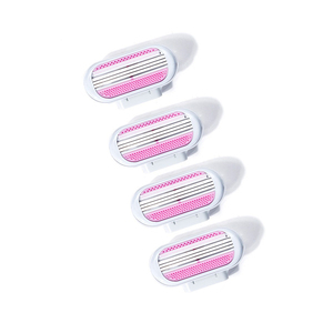 FYD 도매 가격 여성 면도기 더블 에지 블레이드 면도 면도기 남성과 여성을위한 맞춤형 포장 플라스틱 면도 면도기 - Product Image 4