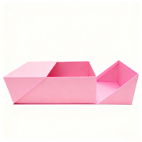 Boîte cadeau en papier cartonné rigide à double porte avec fermeture magnétique incrustée de cartes dorées, design haut de gamme personnalisé pour parfum, gaufrage