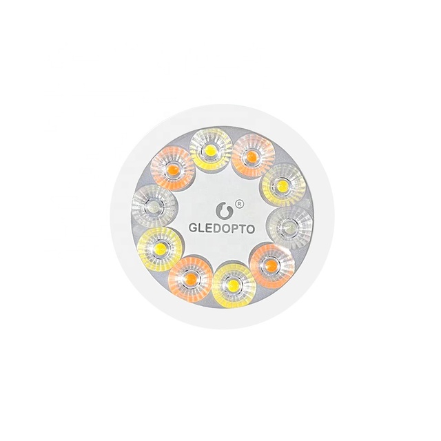 Gledopto 12V Smart Led Bulbs M R16 Rgb Cct Zigbee Spot Light Wireless Alexa Voice GU5.3 Dimmable Led Spotlight