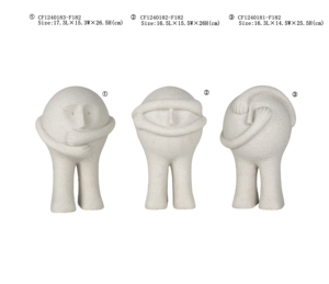 Nordic Product Group Statue Figurine Kunstharz Künstlicher <span class=keywords><strong>Alien</strong></span> Nicht Sehen Nicht Sprechen Nicht Hören Europa Menschliche Figur - Product Image 5