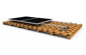 Le support solaire de système de montage de toit de tuile al6005-T5 léger - Product Image 3
