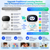 AISK AI Learning Machine, Écran Intelligent, Tutor IA, Interaction Vocale, ChatGPT, Mémoire IA Gemini, WiFi, BLE, Mise à Jour OTA, Solution OEM ODM