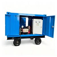 Machine de traitement par jet d'eau haute pression pour l'adoucissement de surface par impact pour la construction