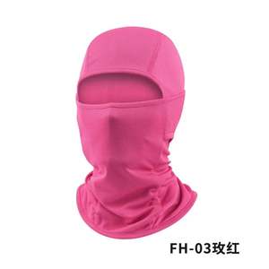 Pasamontañas de Invierno para Motocicleta, Diseño Personalizado con Logotipo Impreso, Spandex, Poliéster Negro, Cobertura Facial Completa, para Hombre, Modelo I-0087 - Product Image 3