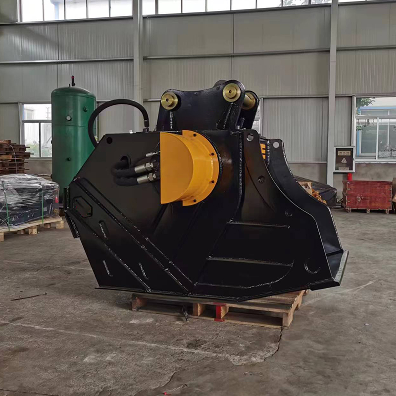 skid steer concrete crusher attachment