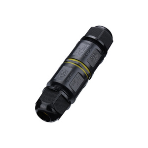 3P Nylon Waterproof Connector M20 Wire To Wire Outdoor <b>LED</b> <b>Lighting</b> <b>Plug</b> <b>In</b> DC - Product Image 3