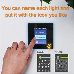 Interruptor Inteligente para el Hogar Lanbon L8 con Wifi Mesh, Control Remoto, Panel de Vidrio Mágico LCD, Interruptor de Luz Tuya - Product Image 4