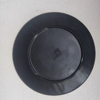 Assiettes en mélamine Assiettes à dîner Vaisselle à fond plat Plats pour usage quotidien intérieur extérieur Résistant au lave-vaisselle Résistant à la casse