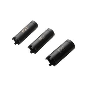 Juego de llaves de vaso de 3 piezas de 1/2 pulgada y 4 puntas para desmontaje de tuercas de embrague de motocicleta, herramienta de reparación de engranajes - Product Image 2