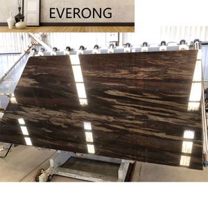 Ev Prix bon marché Fantasy Brown Dalles de pierre de marbre pour carreaux de sol extérieurs - Product Image 5