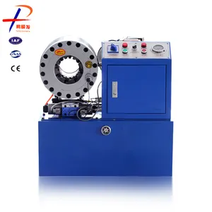 Venta directa de fábrica Fácil de operar Máquina prensadora de manguera hidráulica automática de 2 pulgadas