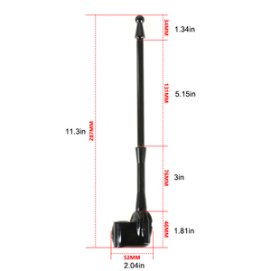 Dikey amerikan bayrak direği bagaj rafı yol kral Touring sokak Glide için FLHT Sportster XL883 <span class=keywords><strong>1200</strong></span> motosiklet aksesuarları - Product Image 2
