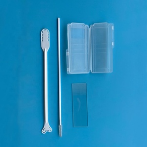 Kit de Papanicolaou desechable con cepillo cervical esterilizado para examen ginecológico, uso femenino - Product Image 2