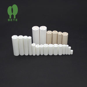 Kunden spezifisches hochwertiges Mehrloch-Isolier keramik rohr MgO <span class=keywords><strong>Magnesia</strong></span>-Oxid-Keramik/Hochfrequenz-Isolier keramik rohr - Product Image 1