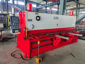 Cizalla de chapa de <span class=keywords><strong>metal</strong></span> CNC 10x3200mm Máquina cortadora de acero inoxidable de acero al carbono Cizalla de guillotina - Product Image 2