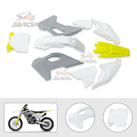 SNOR Kits de carrosserie complets de haute qualité Garde-boue de capot avant et arrière pour KTM250 23-24 Revêtement de carrosserie en plastique