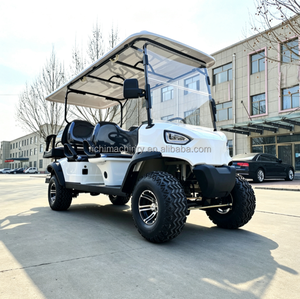 Voitures de golf électriques au lithium 72V avec véhicule utilitaire électrique et chariot électrique à 4 roues pour entrepôt privé - Product Image 1