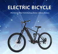 2023 vtt 48v 750w 1500W bafang moteur à entraînement central e-bike 20Ah batterie au lithium vtt électrique