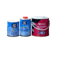 Peinture transparente automobile pour réparation automobile Application de pulvérisation de revêtement acrylique liquide-pour la finition de la voiture en atelier