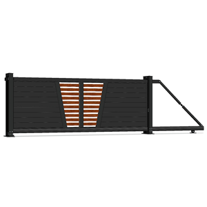 ACE nhôm cổng cantilever trượt cổng chùm nhiệm vụ nặng nề bánh xe hỗ trợ con lăn Kit thép không gỉ cantilever Cổng theo dõi đường sắt - Product Image 5