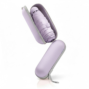 Custom Logo Promotional Pocket Folding Umbrella 5 Fold Ultra Light Mini Travel Umbrella Windproof Strong <b>Frame</b> UV Protection - Product Image 2