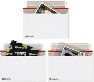 Enveloppes d'expédition pour cartes à collectionner personnalisées de 7 x 4,35 pouces, enveloppes d'expédition autocollantes, adaptées aux protège-cartes rigides pour cartes sportives - Product Image 3