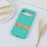 Étui de téléphone en paille de blé biodégradable pour Google Pixel 10 9 Pro, étui de téléphone antichoc, respectueux de l'environnement, anti-chute