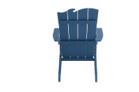 Chaise de bar haute hanches avec repose-pieds tabouret de bar en bois recyclé chaise canapé adirondack chaise mobilier d'extérieur