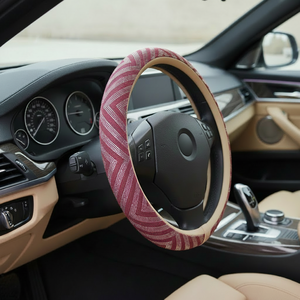Funda de Volante de Cuero Sintético con Pedrería Brillante, de 3 Radios, Suave y Ligera, Universal para Mujeres y Hombres - Product Image 6