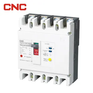 High breaking capacity MCCB 160A 250A 400A 630A 800A 3p ELCB earth leakage circuit breaker