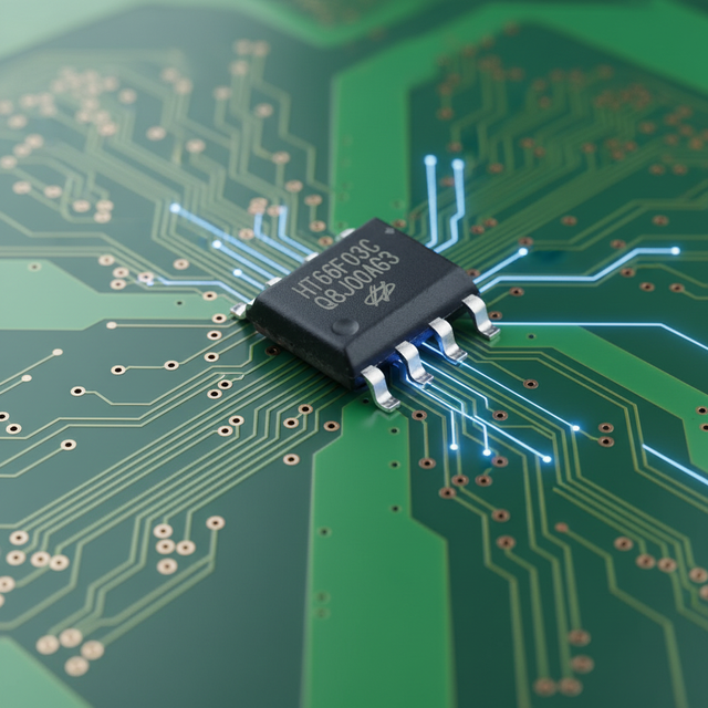 New and Original Microcontroller Electronic Components Integrated Circuit HT66F03C IC Chip