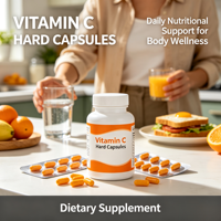 Capsules de vitamine C pour adultes, soutien nutritionnel quotidien naturel, 5 g par capsule