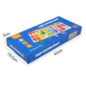 Madera Montessori Digital forma cognitiva a juego tablero de aprendizaje Gemas Juguetes Educativos de aprendizaje temprano para niños niñas - Product Image 3