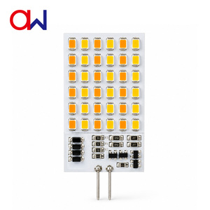 หลอดไฟ LED G4 SMD 2835 PCB แบบหรี่แสงได้ 3W DC 12V 3000K-1800K เปลี่ยนสีได้ - Product Image 2