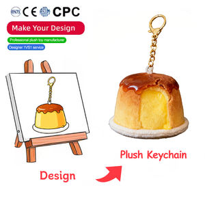 دمية حيوان الباندا اللطيفة المخصصة كسلسلة مفاتيح، مصنعة حسب الطلب بشهادة CE وASTM - Product Image 5