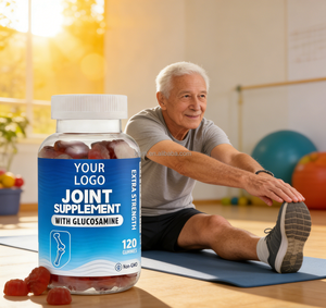 โออีเอ็ม จอยท์ ซัพพอร์ท กลูโคซามีน กัมมี่ส์ เอ็กซ์ตร้า สเตร็งท์ วิตามินอี สำหรับ<span class=keywords><strong>บำรุง</strong></span>ข้อต่อให้ยืดหยุ่นตามธรรมชาติ <span class=keywords><strong>อาหาร</strong></span><span class=keywords><strong>เสริม</strong></span> - Product Image 1