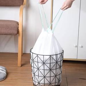 ถุงขยะแบบมีเชือกผูกสำหรับถังขยะในครัวสำนักงาน แบบใช้แล้วทิ้ง - Product Image 3