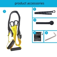 Offre Spéciale P3-Trx Yoga Fitness bandes suspendus ceinture Tension exercice tirer corde résistance bande Suspension formateur