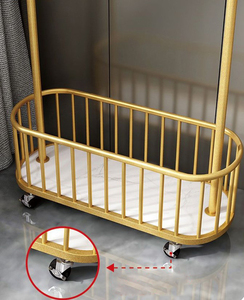 <span class=keywords><strong>Perchero</strong></span> de pie de diseño moderno para abrigos, sombreros y chaquetas con ganchos para ropa - Product Image 6