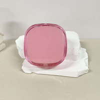 Boîtier compact vide en plastique pour coussin d'air, conteneur de maquillage pour fond de teint et poudre libre, emballage cosmétique rechargeable, vente en gros