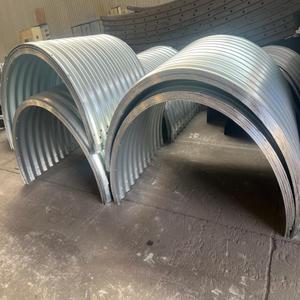 Grande diametro autostrada in acciaio zincato Tunnel del ponte sotterraneo tubo di drenaggio sotterraneo tubo di scarico tubo ondulato tubo sotterraneo - Product Image 2