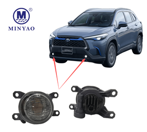 Nuevo LED faro antiniebla delantero Original para <span class=keywords><strong>2019</strong></span>-2025 Corolla Cross <span class=keywords><strong>Yaris</strong></span> Vios Fortuner Innova Hilux OE 81210-02220 81220-02150 - Product Image 1