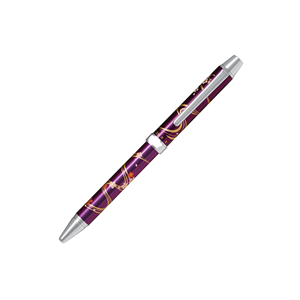 Stylo multifonction BTHM-3SR à trois fonctions, motif traditionnel japonais Ukiyo-e, stylo à bille bicolore, crayon mécanique, cadeau d'affaires - Product Image 2