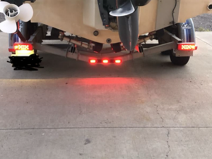 GO TRAILER Nieuwe 12V 9LED Achterremlicht LED Helder Zijpositielicht Reflecterend RV Identificatiebalk Aanhangwagen Onderdelen Accessoires - Product Image 6