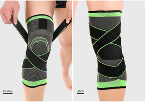 Genouillère de sport pour homme, genouillères élastiques, équipement de fitness, genouillère de protection pour le basketball et le <span class=keywords><strong>volleyball</strong></span> - Product Image 5