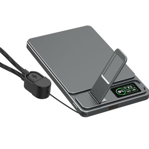 Banco de Energía Inalámbrico Magnético de 10000 mAh, Carga Rápida PD de 20 W, Cable Tipo C Integrado, Banco de Energía Ultrafino de Carga Rápida - Product Image 4