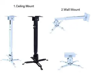 Esnek Mini stant Tripod bağlama aparatı tutucu  tavana montaj projektör/askı/asılı raf